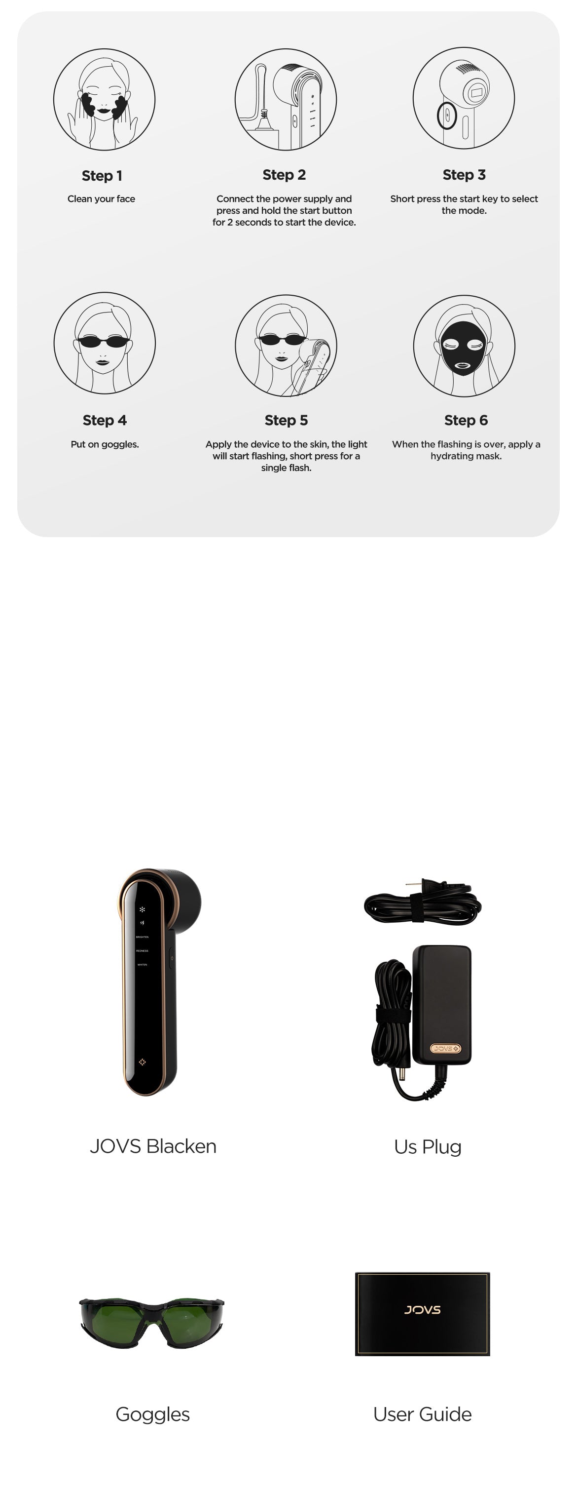 Blacken PRO DPL Photofacial Skincare Device