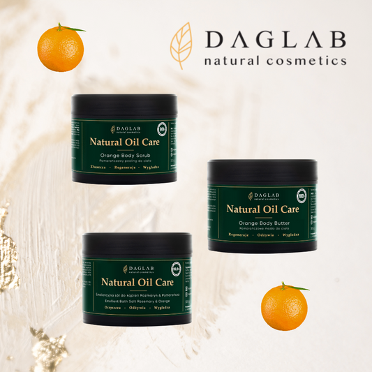 Box do CIAŁA  PEELING +SÓL DO KĄPIELI + MASŁO POMARAŃCZOWE DO CIAŁA