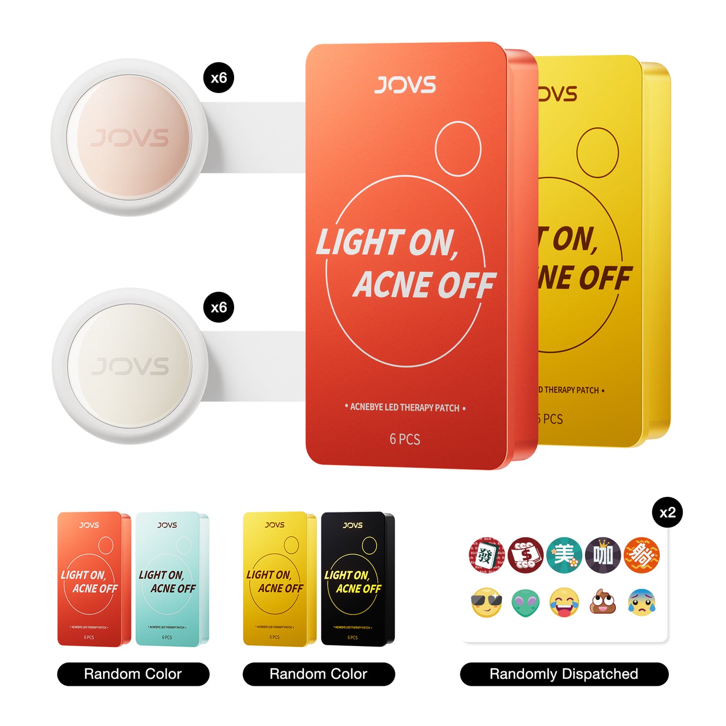 JOVS Acnebye LED Therapy Patch