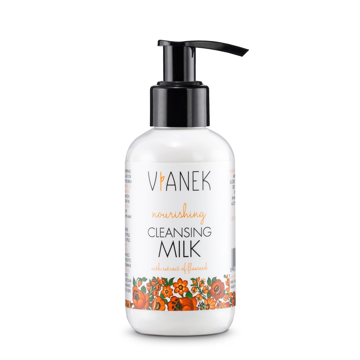 Lait Démaquillant Nourrissant Contenance 150 ml