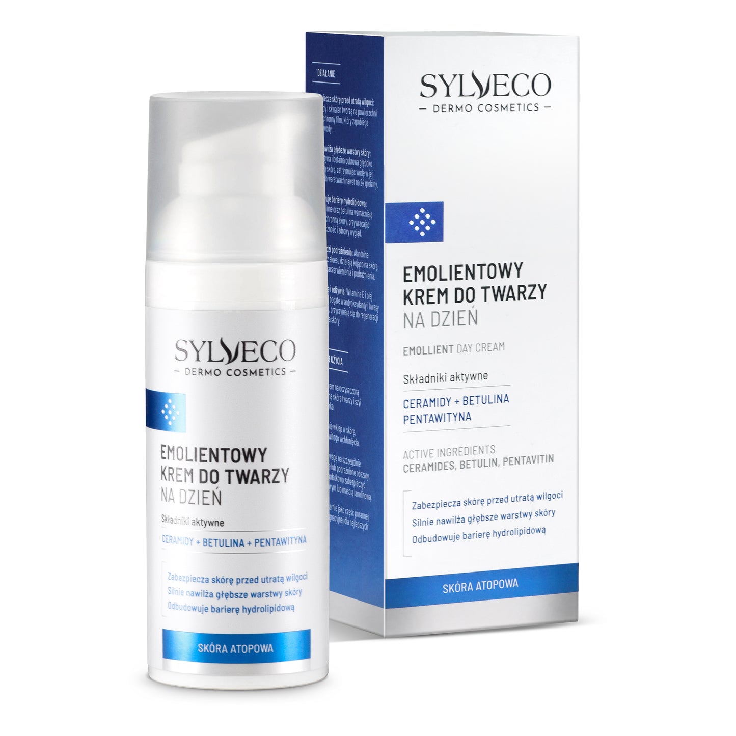 Crème Émolliente de Jour pour le Visage SYLVECO DERMO