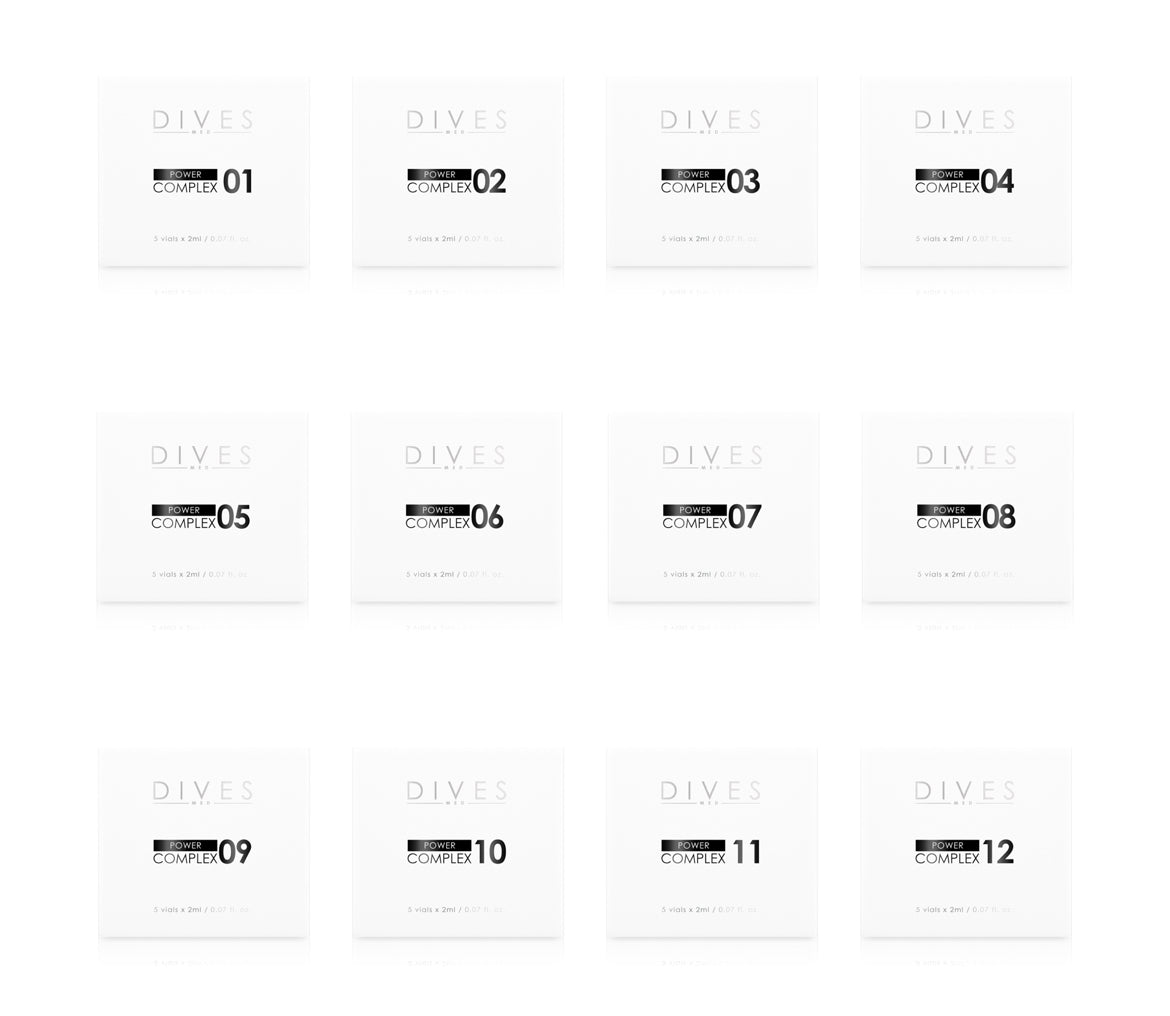 Power Complex 05 – Ampullen voor Diepe Regeneratie en Verheldering met Niacinamide en Glutathion (5x2ml)