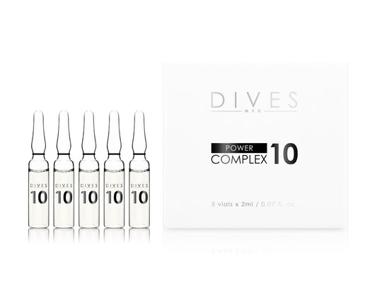 Power Complex 10 – Booster Hyaluronique Extrême aux Effets Apaisants (5x2ml)