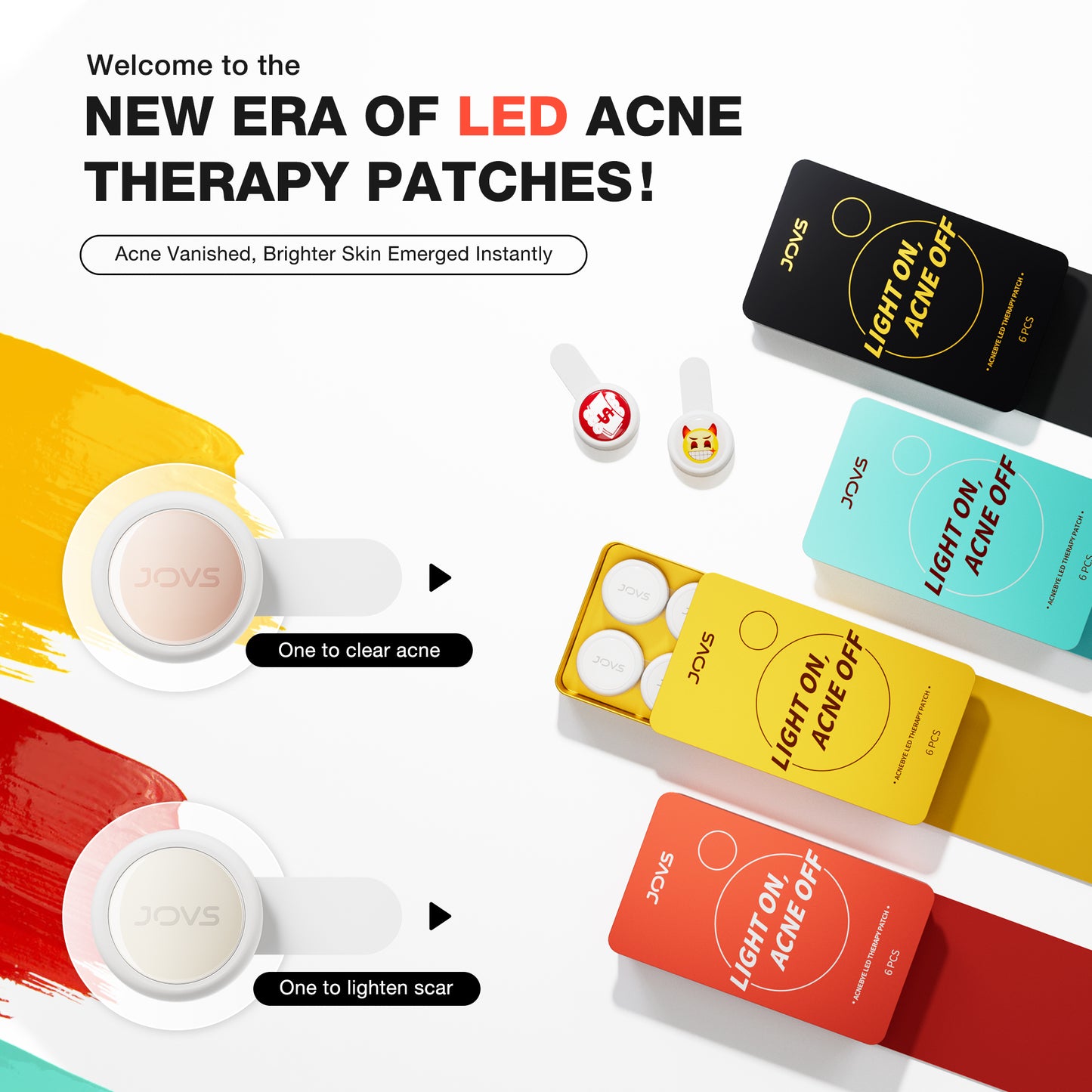 JOVS Acnebye LED Therapy Patch