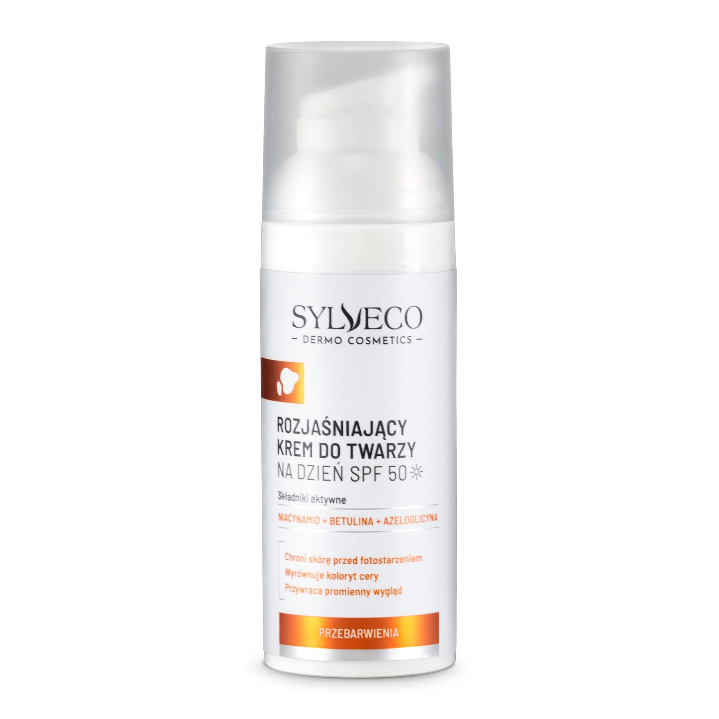 Crème Éclaircissante pour le Visage de Jour SPF50 SYLVECO DERMO