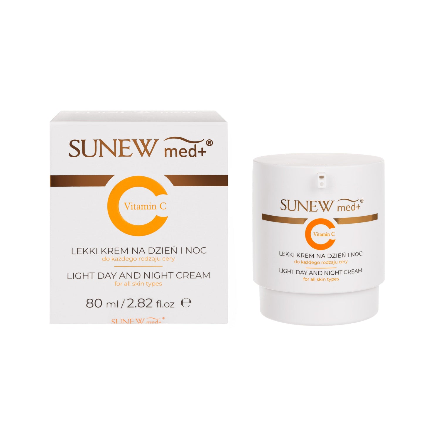Lichte dag- en nachtcrème met vitamine C 80 ml