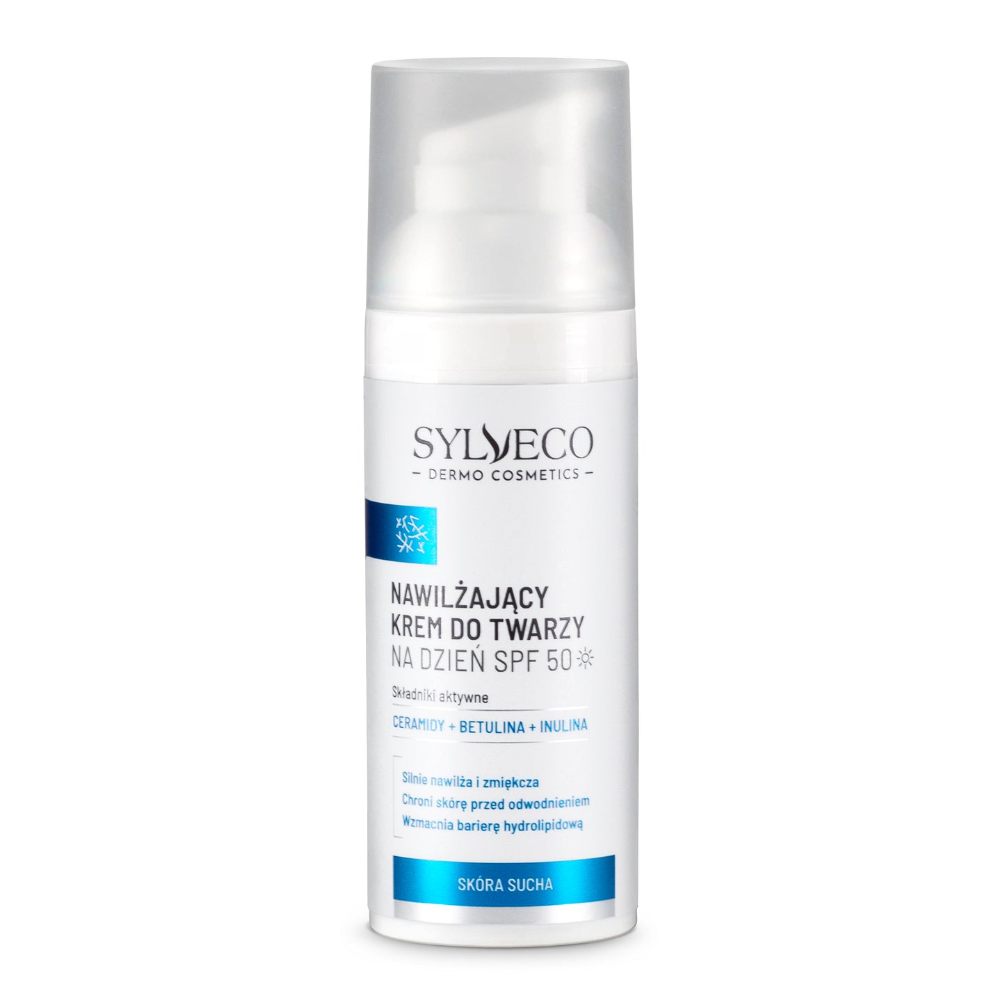 Crème Hydratante de Jour pour le Visage SPF50 SYLVECO DERMO
