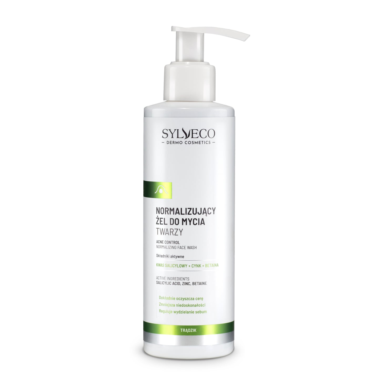 Gel Nettoyant Normalisant pour le Visage SYLVECO DERMO