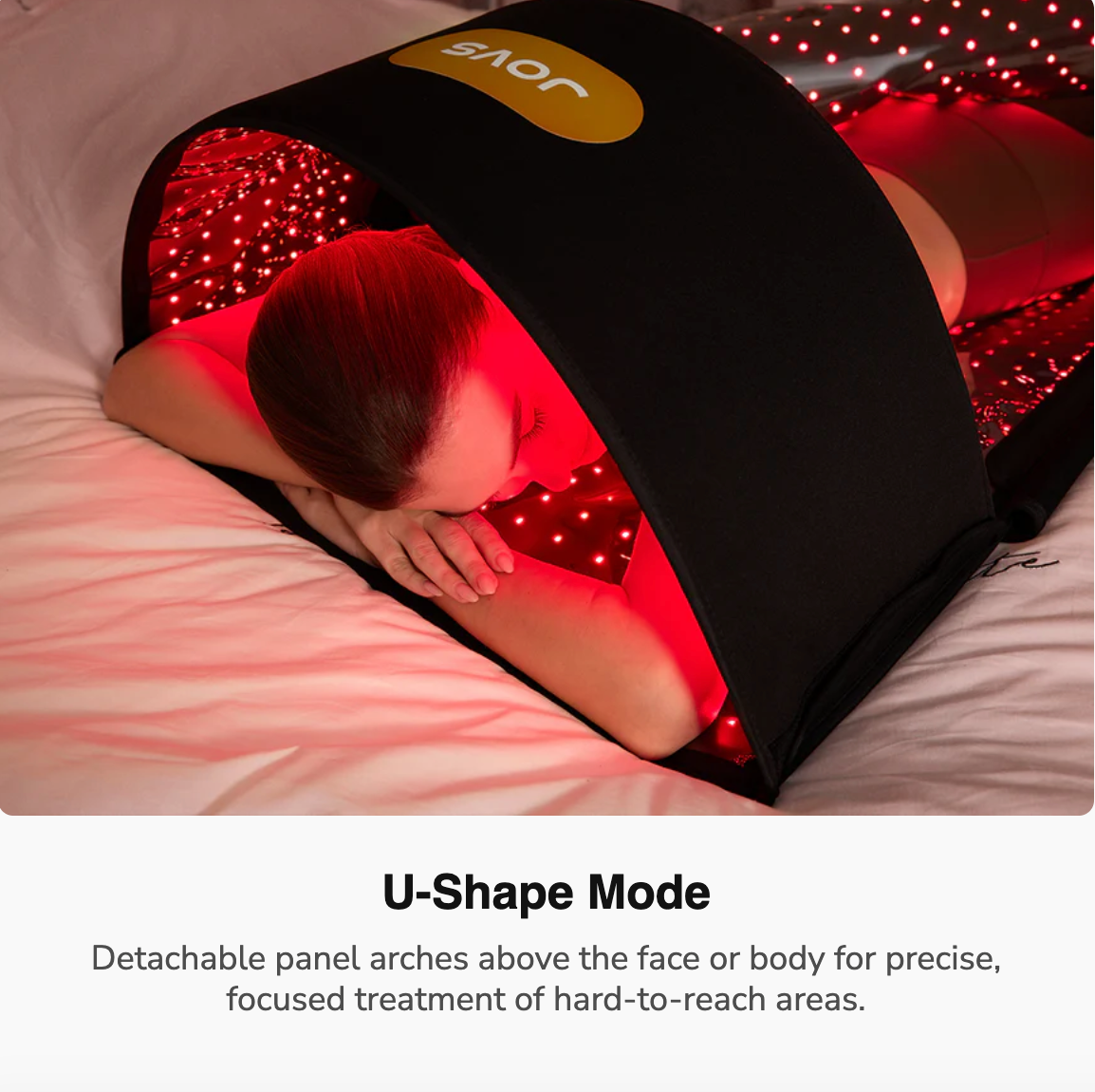 JOVS Full-Spectrum LED Light Therapy Sleeping Mat