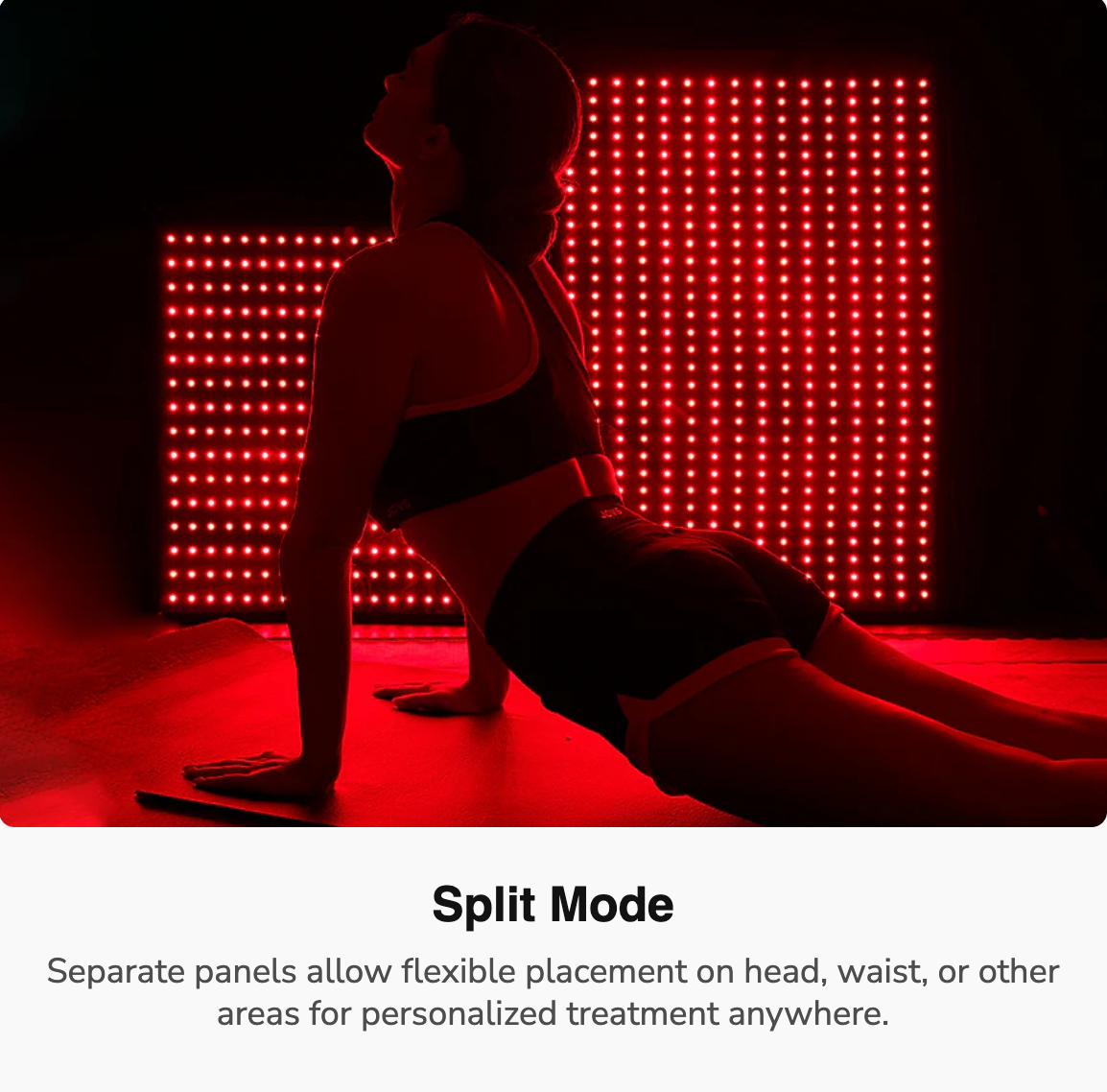 JOVS Full-Spectrum LED Light Therapy Sleeping Mat