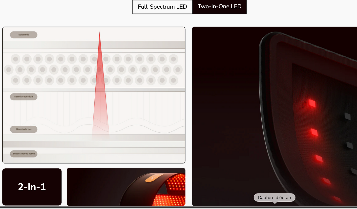 JOVS Full-Spectrum LED Light Therapy Sleeping Mat