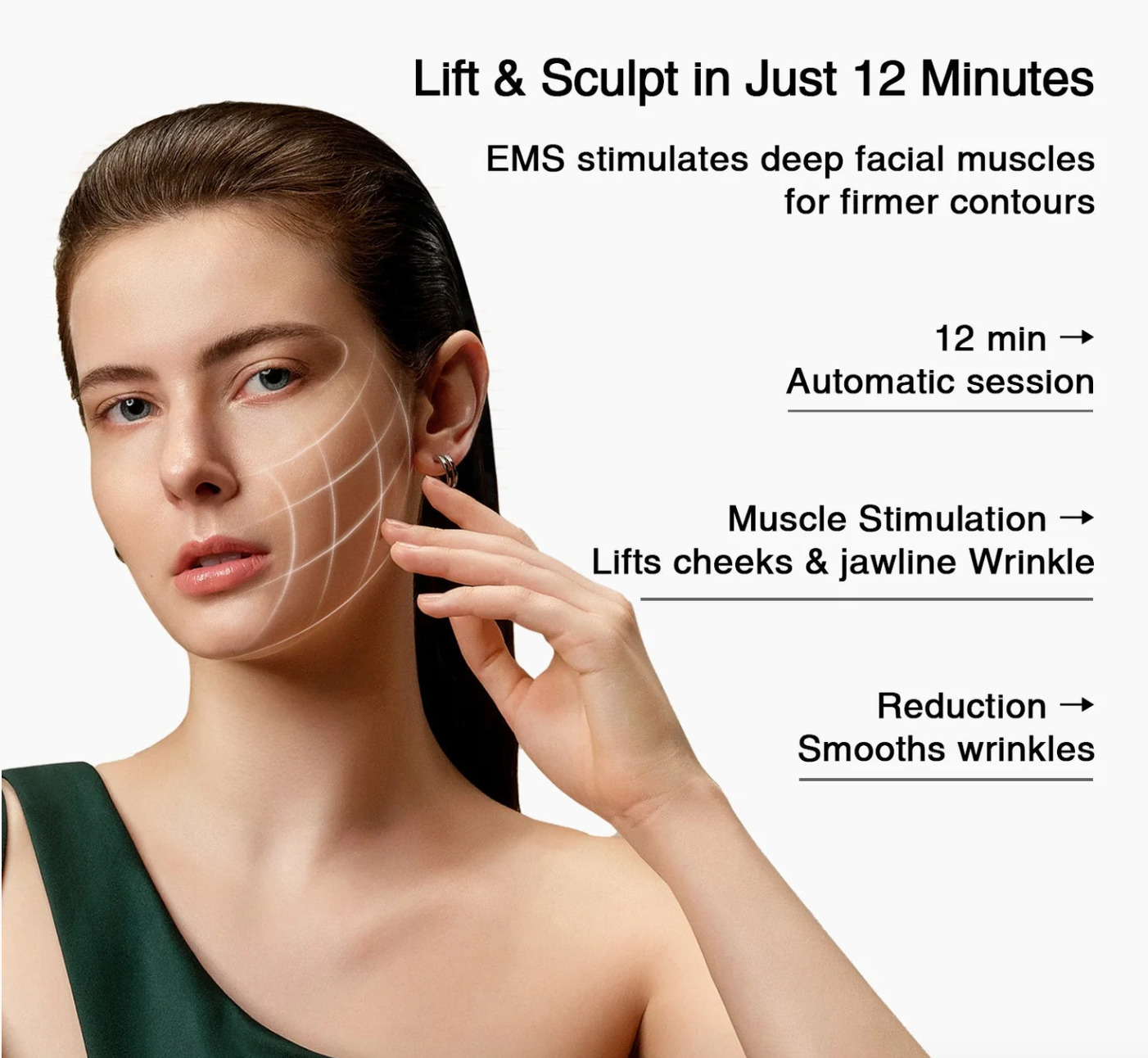 JOVS EMS-Lifting Mask + Diary Royal Age Polypeptide 5pc