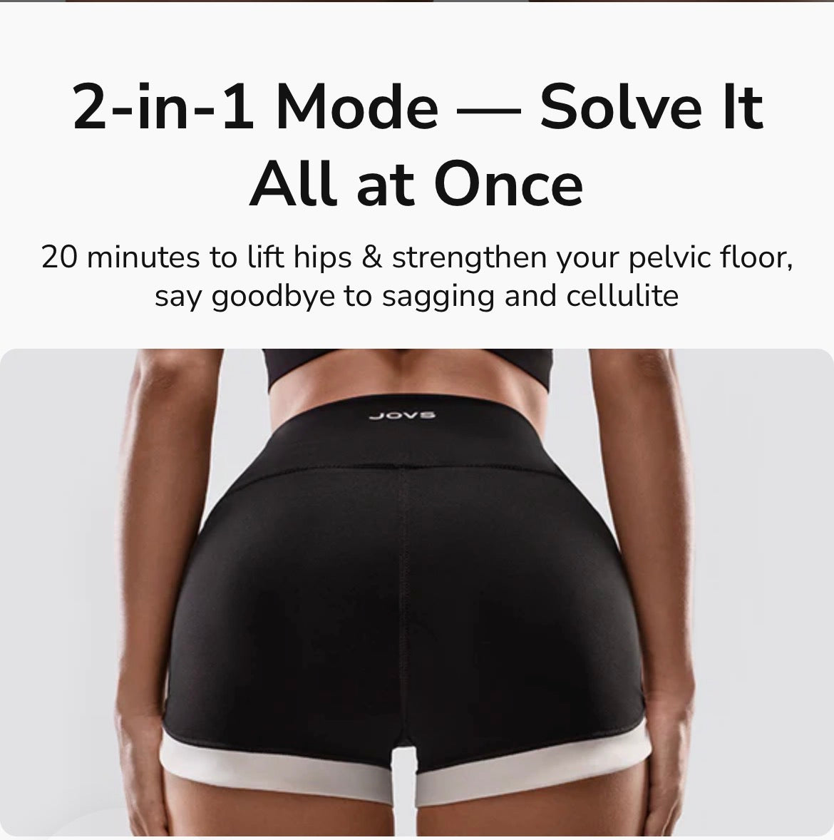 JOVS Ems-Toning Shorts